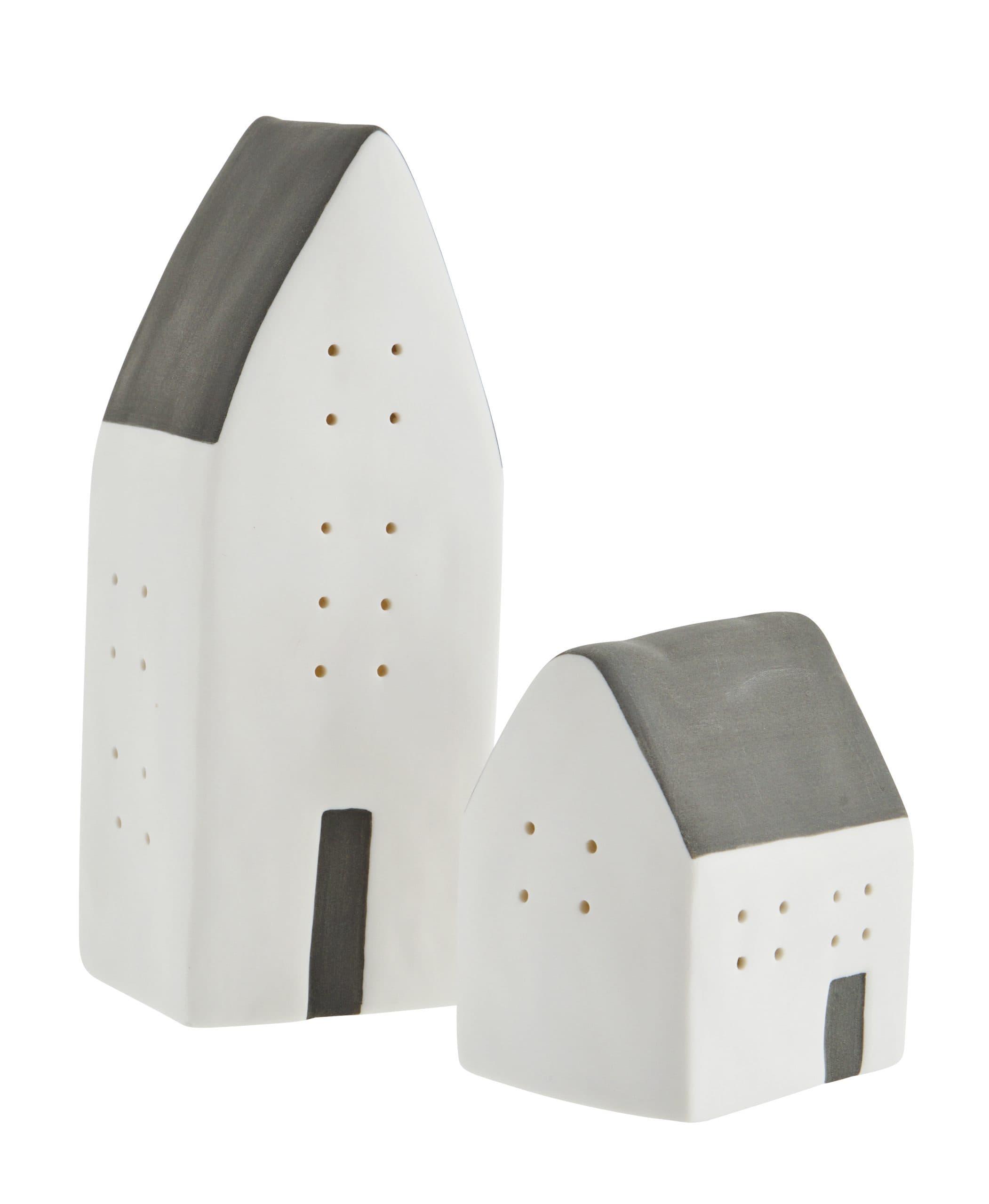 MADAM STOLTZ PORCELANASTA HIŠKA GREY